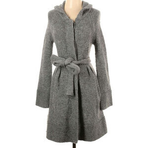 Free People Grey Wool Small Gray Cardigan Sweater